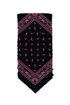 Pink Ribbon Paisley w/Gems Bandana Tube