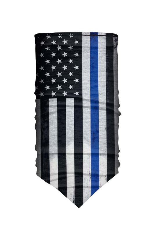 Thin Blue Line Bandana Tube