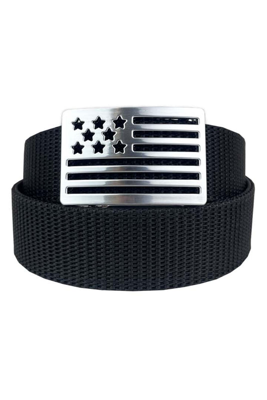Nylon Belt w/USA Flag Buckle