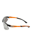 High Performance Metallic Orange Biker Sunglasses