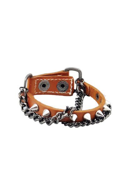 Spike and Two Chains - Tan