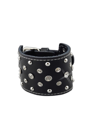 Bling and Studs High Quality Leather