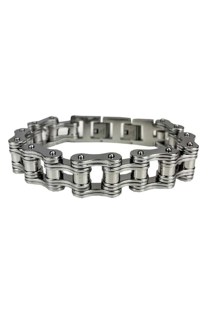 Double Bike Chain (Unisex) Bracelet