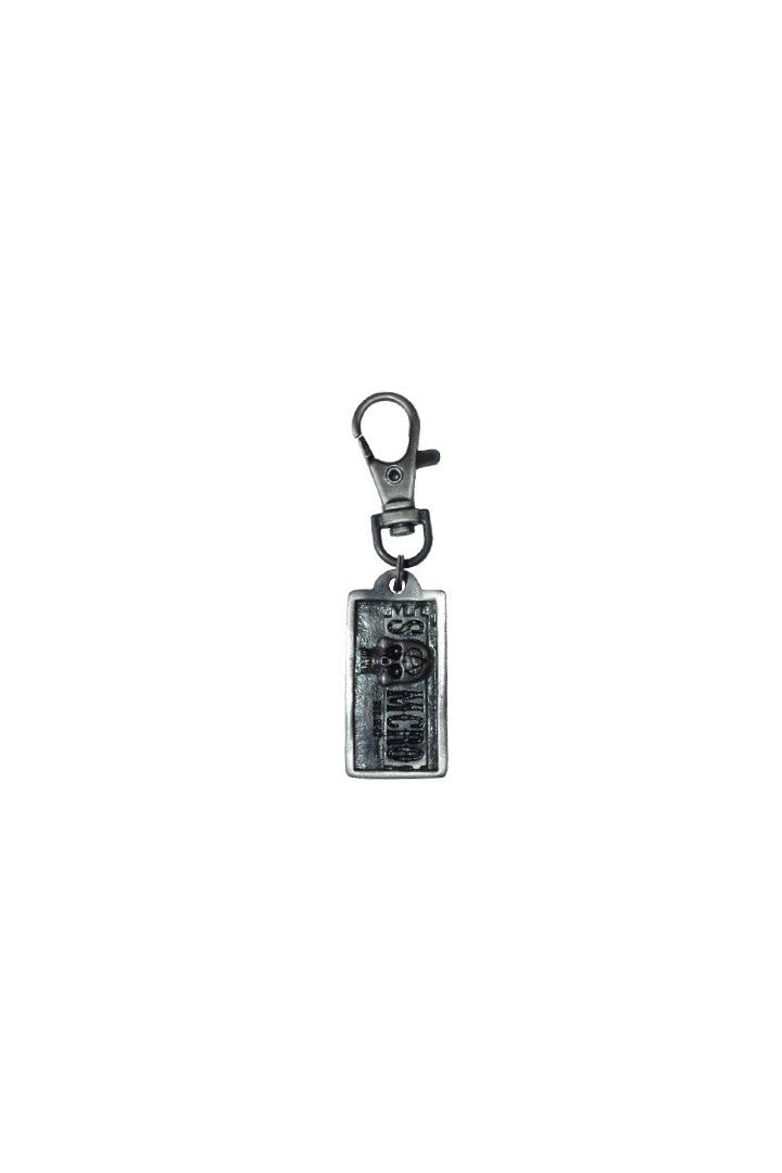  - Zipper Pulls - SOA SAMCRO Textured Gun Metal Zipper Pull