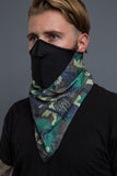  - Bandana Mask - Vintage Camouflage Bandana Mask - 1