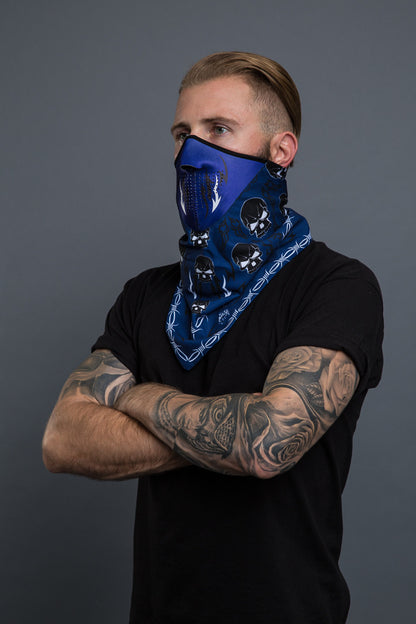  - Bandana Mask - Tribal Skull Bandana Mask - 2