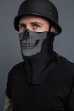  - Neoprene Mask - Real Human Skull Half Mask - 1