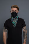  - Bandana Mask - Vintage Camouflage Bandana Mask - 3