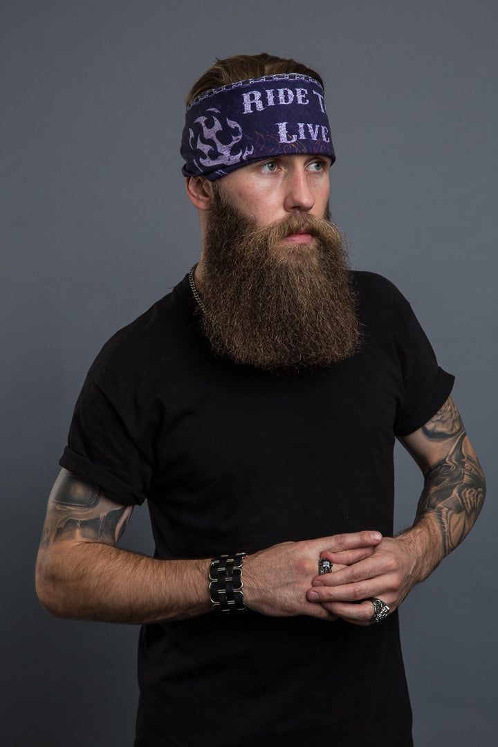  - Bandana - Ride to Live Bandana - 3