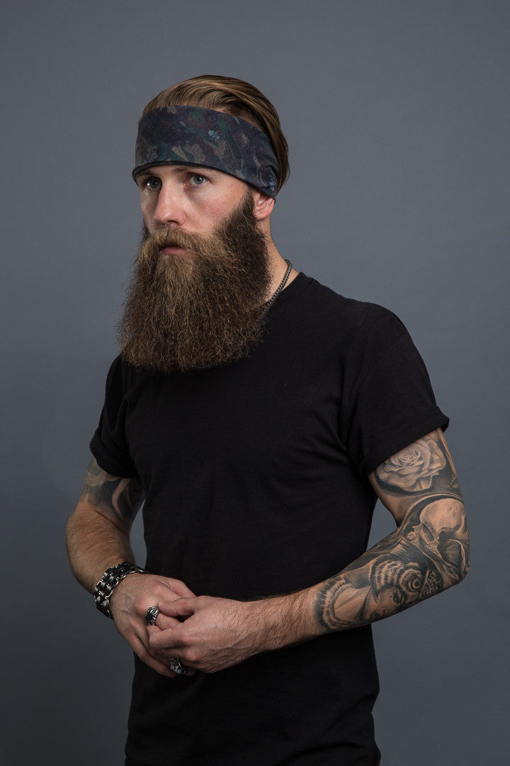 - Bandana - Vintage P.O.W. Camouflage Bandana - 5