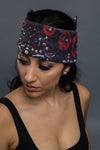  - Bandana - Roses Paisley Stone Bandana - 3