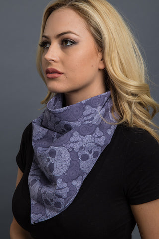  - Bandana - Paisley Skull Bandana - 1