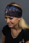  - Headband - We The People Eagle Reversible EZ Bandz - Hair Glove - 3