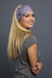 Gray - Headband - Paisley EZ Bandz - 5