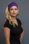 Purple - Headband - Solid Color EZ Bandz - 3
