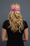  - Bandana Headband - Pink Ribbon Crystal EZ Dana - 4