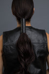  - Ponytail Holder - Flames Embossed Hair Glove - 2