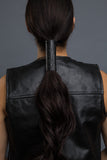  - Ponytail Holder - Flames Embossed Hair Glove - 2