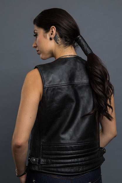  - Ponytail Holder - Flames Embossed Hair Glove - 3