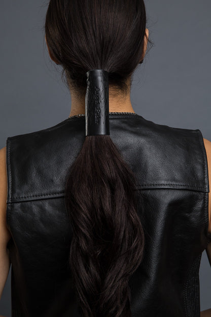  - Ponytail Holder - Angel Rider Embossed Hair Glove - 1