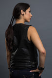 Black / 4 inch - Ponytail Holder - Angel Rider Embossed Hair Glove - 3