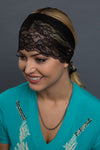  - Headband - Black Lace EZ Bandz - 5