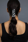 - Ponytail Holder - SOA Skull Metallic Nail Head Hair Glove - 2