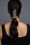  - Ponytail Holder - SOA Skull Metallic Nail Head Hair Glove - 2
