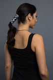  - Ponytail Holder - SOA Skull Metallic Nail Head Hair Glove - 4