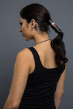  - Ponytail Holder - Vintage Winged Cross Stone Hair Glove - 4