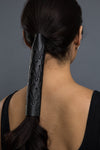  - Ponytail Holder - Flames Embossed Hair Glove - 6