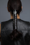  - Ponytail Holder - Tribal Hart Cut-out Stone Hair Glove - 2