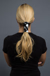  - Ponytail Holder - Skeleton Neoprene Hair Glove - 3