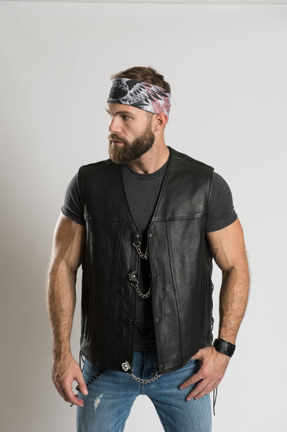 Americana Light Gray Camouflage 22" Bandana