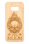 Ride or Die Maple Wood -iPhone/Samsung