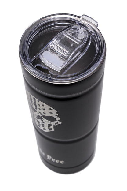 Stainless Steel Tumbler Black RIDE FREE (25.4 oz)
