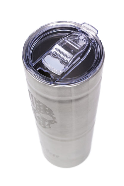 Stainless Steel Tumbler Silver RIDE FREE (25.4 oz)