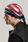 Patriotic Full-Head Wrap