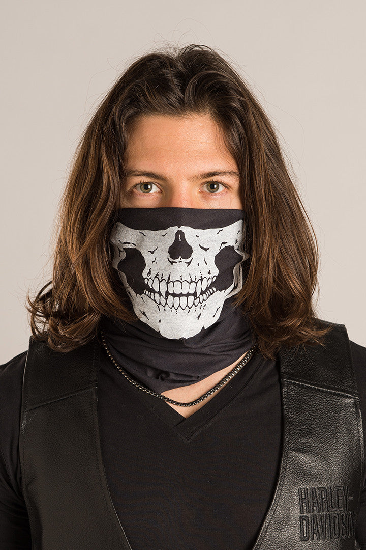  - Multi-Functional Headwear - Defleshed Skull EZ Tube - 3