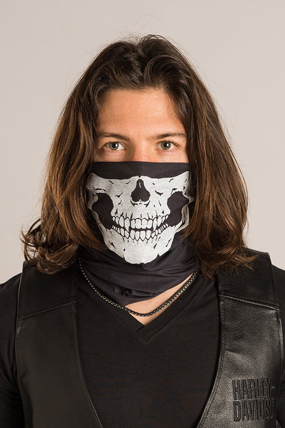  - Multi-Functional Headwear - Defleshed Skull EZ Tube - 3