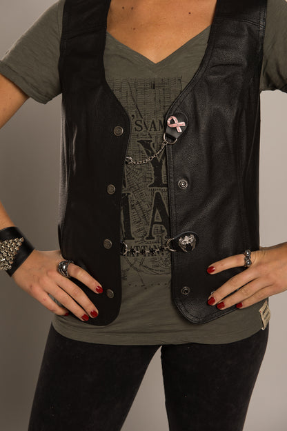 Pink Ribbon Women's Vest Extender