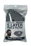 Riding Mask 5 Layer PM2.5 Filter- 10 Pcs Pack